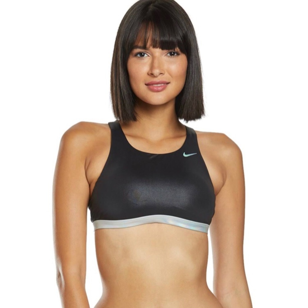 NIKE Flash Bonded Fast Back Bikini Top NWT